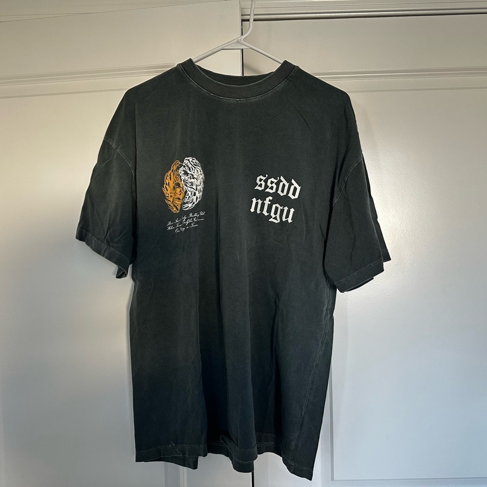Darc Sport Grey/Blue Graphic T-Shirt